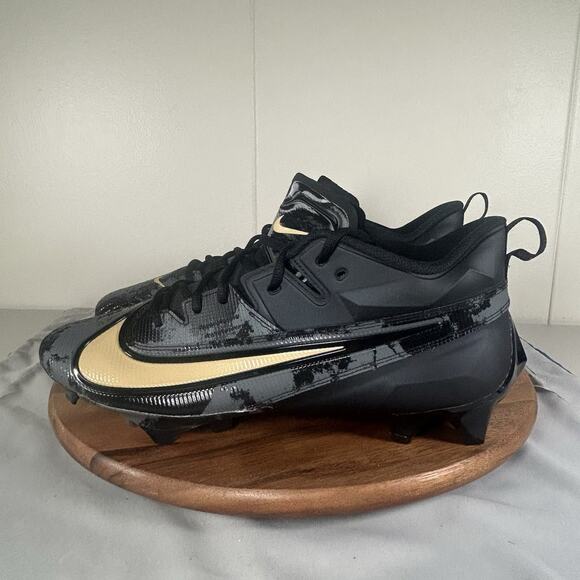 Nike Vapor Edge Elite 360 2 SMU P Army Football Black Tan FJ5746-005 Men’s 14 - Picture 3 of 8